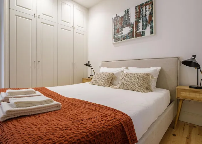 Art Deco 23 Luxury 2br Downtown Metro Ac Апартаменты Порту